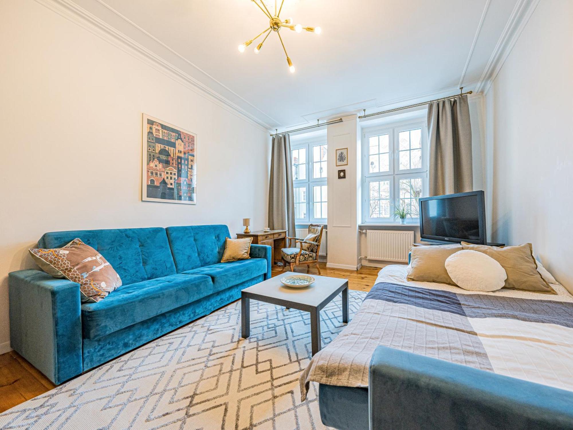 Hello Apartments City Center Of Old Town 3 Bedrooms Art & View 格但斯克 外观 照片